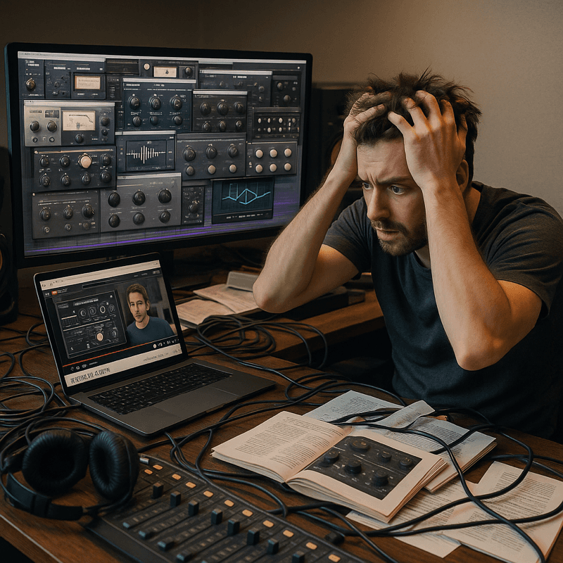 Producer overwhelmed by too much content